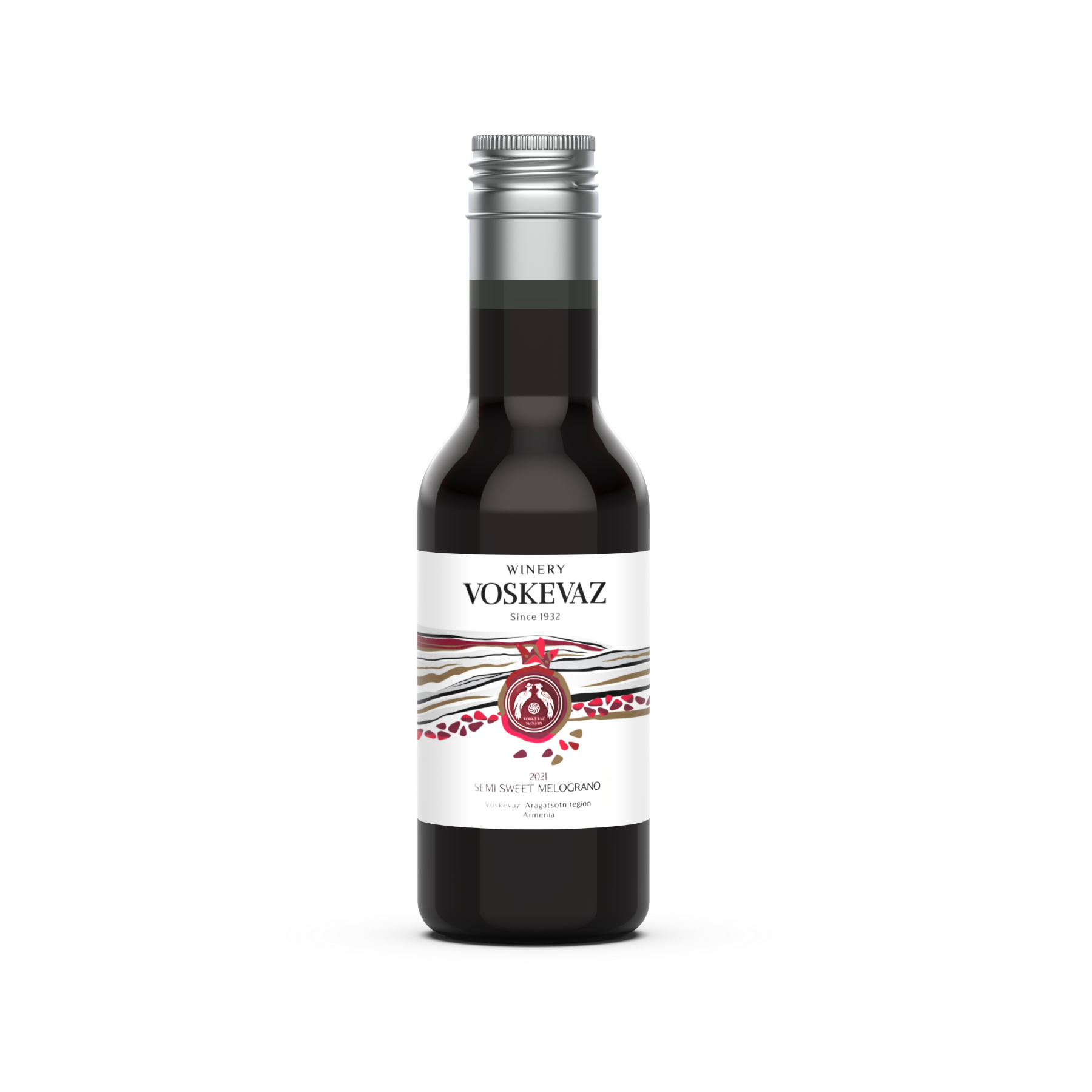 Pomegranate wine 100% | Voskevaz 187 ml